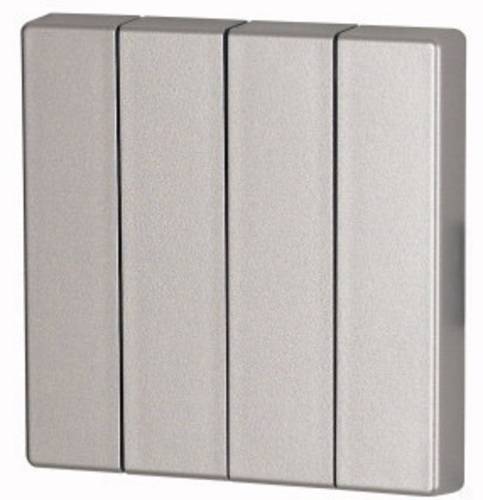 CWIZ-04/03 xComfort 4-Kanal Tasterwippe Silber