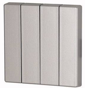 CWIZ-04/03 Eaton xComfort 4-Kanal Tasterwippe Silber