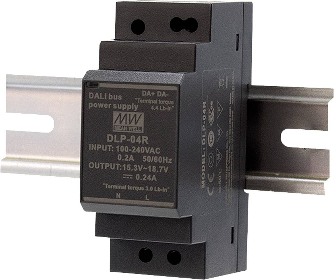 MEAN WELL DLP-04R Schaltnetzgerät 16 V/DC 240mA 3.84W Anzahl Ausgänge:1 x Inhalt 1St.