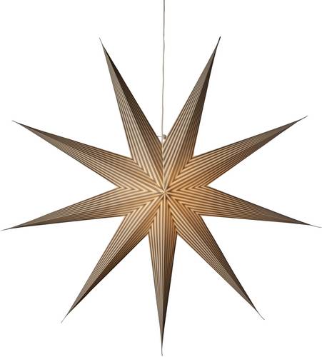Konstsmide 5908-230 Weihnachtsstern LED Weiß, Silber mit Schalter