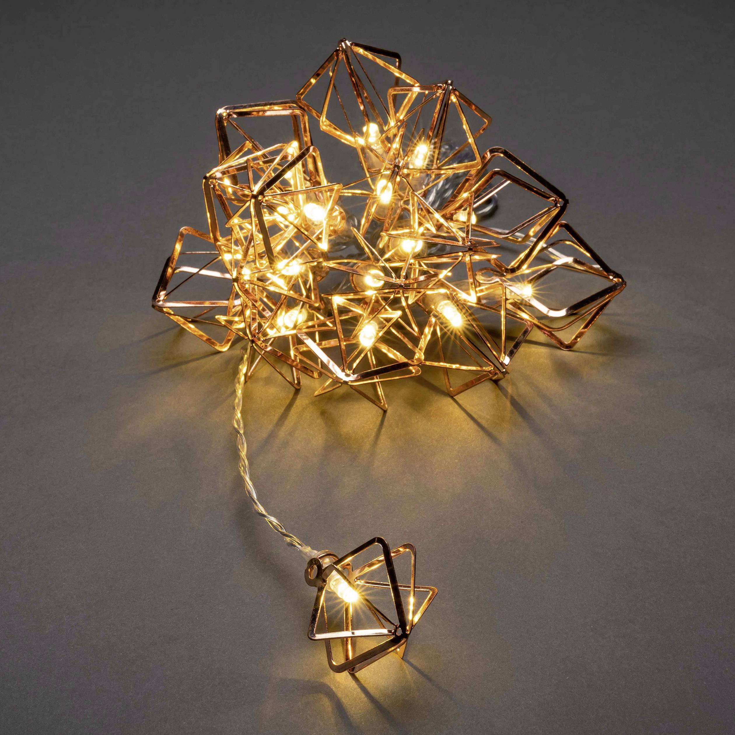 Konstsmide 3121-603 Motiv-Lichterkette Kegel Innen netzbetrieben Anzahl Leuchtmittel 16 LED Beleuch