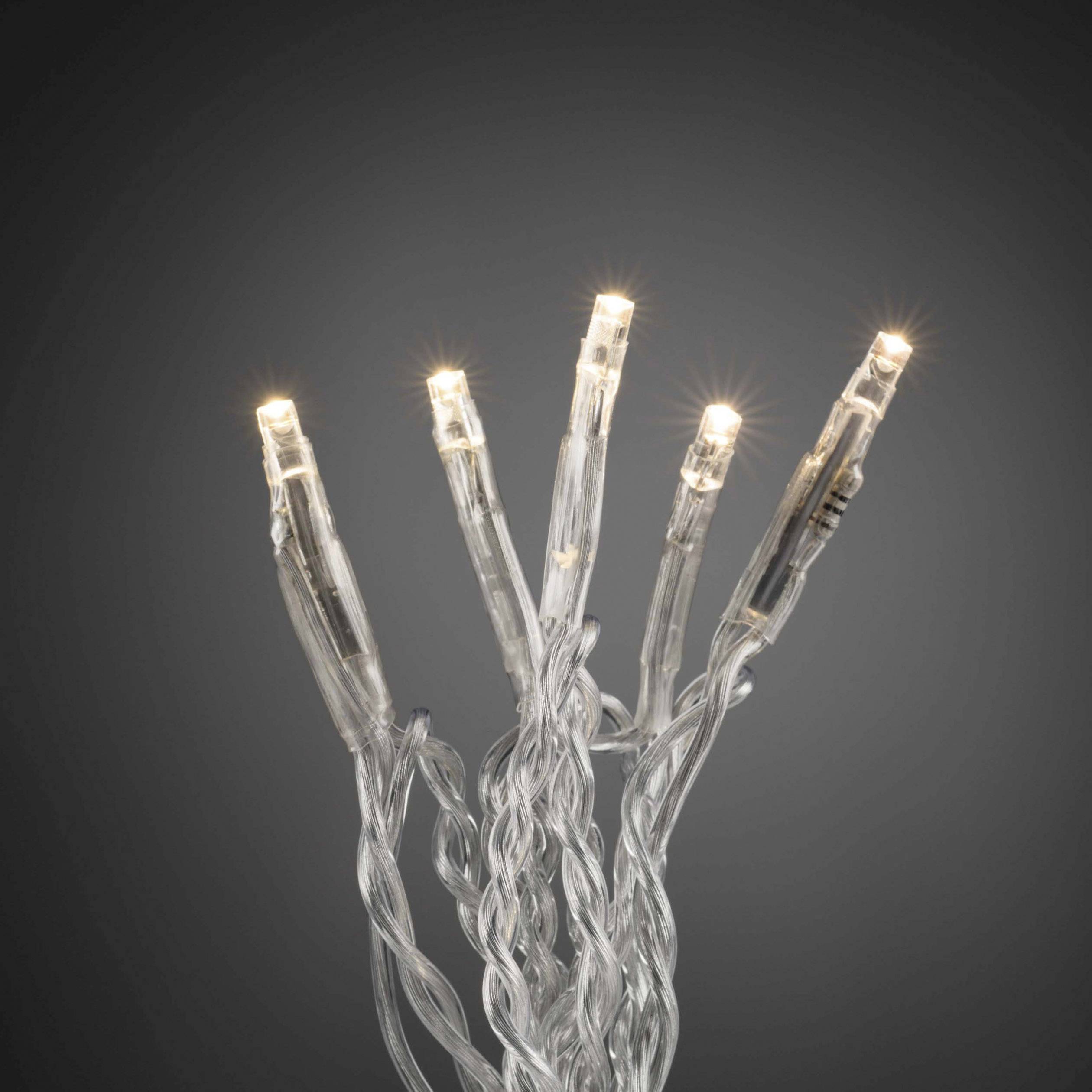 Konstsmide 6355-123 Micro-Lichterkette Innen netzbetrieben (Optional) Anzahl Leuchtmittel 200 LED W