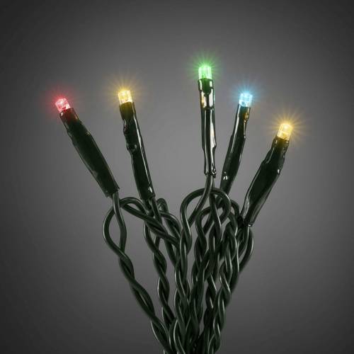 LED-Microlichterk  200er bunt grünes K