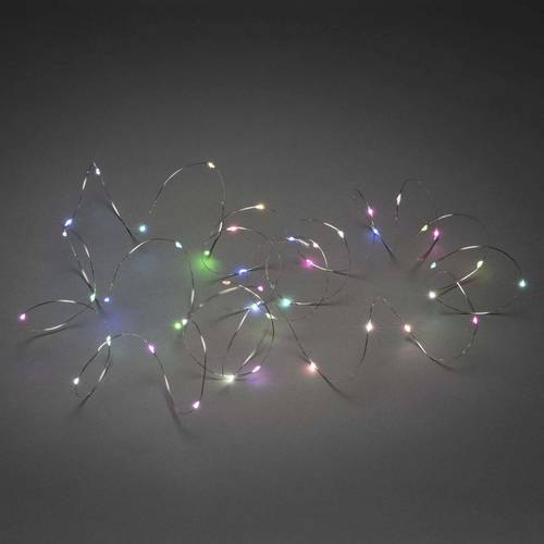 Konstsmide 6431-590 Micro-Lichterkette Außen netzbetrieben Anzahl Leuchtmittel 100 LED Beleuchtete