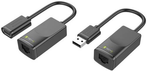 USB 2.0 Adapter [1x USB 1.1 Buchse A, USB 1.1 Stecker A - 2x RJ45-Buchse] IUSB-EXTENDTY2