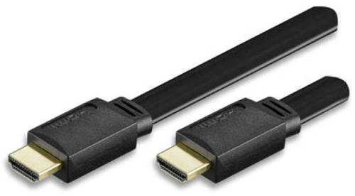 HDMI Anschlusskabel 15.00m Schwarz [1x HDMI-Stecker - 1x HDMI-Stecker]
