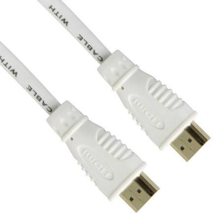 Techly ICOC-HDMI-4-005NWT, 0,5 m, HDMI Typ A (Standard), HDMI Typ A (Standard), 3D, Audio Return Channel (ARC), Weiß