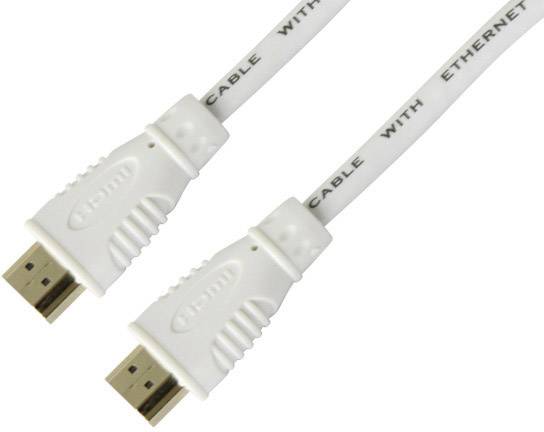 TECHly HDMI Anschlusskabel 2.00 m Schwarz ICOC-HDMI-4-020NWT HDMI-Kabel