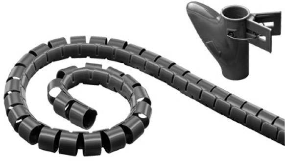 TECHly ISWT-KIT-BK ISWT-KIT-BK Kabelbündelhalter 25 mm (max) Schwarz 1 St.