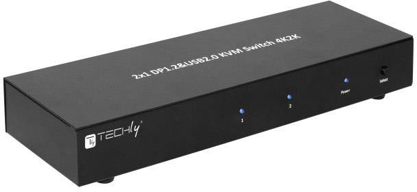 TECHly IDATA-DP-KVM2 2 Port DisplayPort-Switch DisplayPort® 3840 x 2160 Pixel