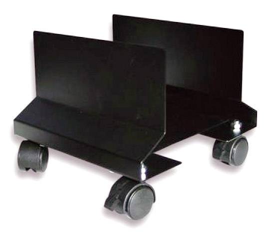 Techly - Systemschrankhalterung - Schwarz