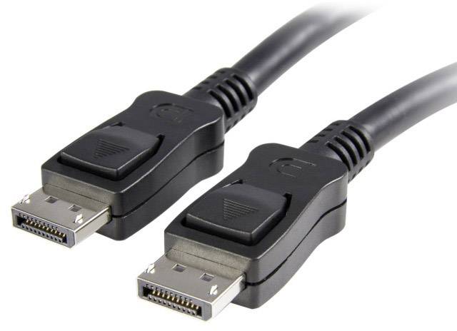 TECHly DisplayPort Anschlusskabel 2.00 m Schwarz ICOC-DSP-A14-020 DisplayPort-Kabel