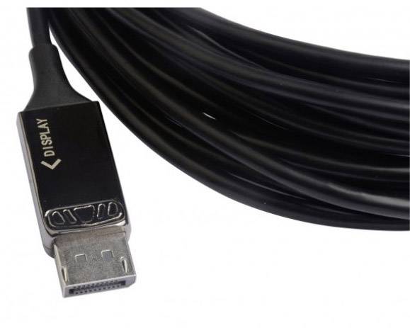 TECHly DisplayPort Anschlusskabel 20.00 m Schwarz ICOC-DSP-HY-020 DisplayPort-Kabel