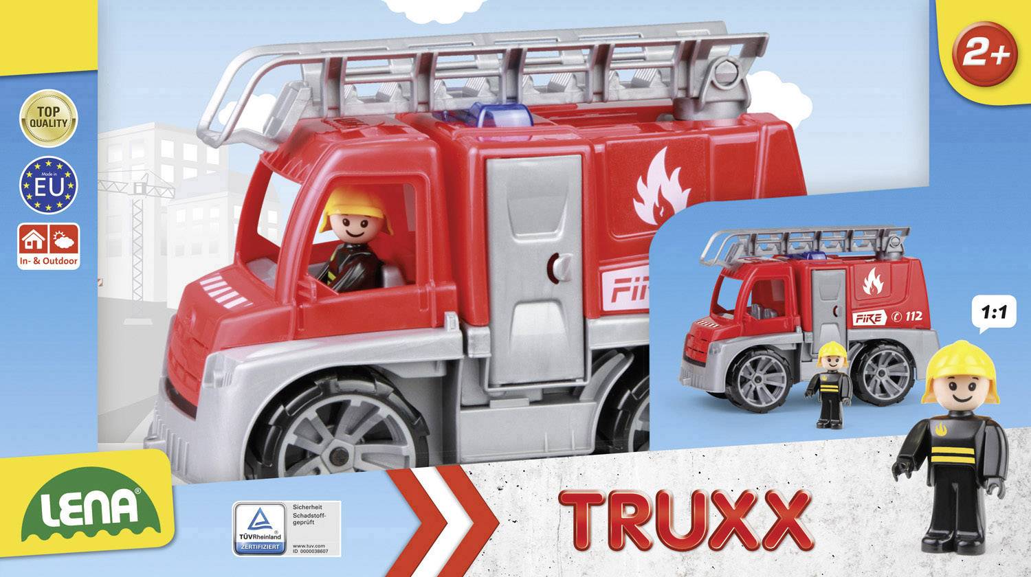 TRUXX Feuerwehr mit Leiter
