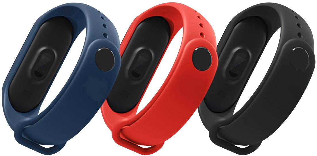 Xiaomi für Mi Band 3/4 Ersatzarmband Schwarz