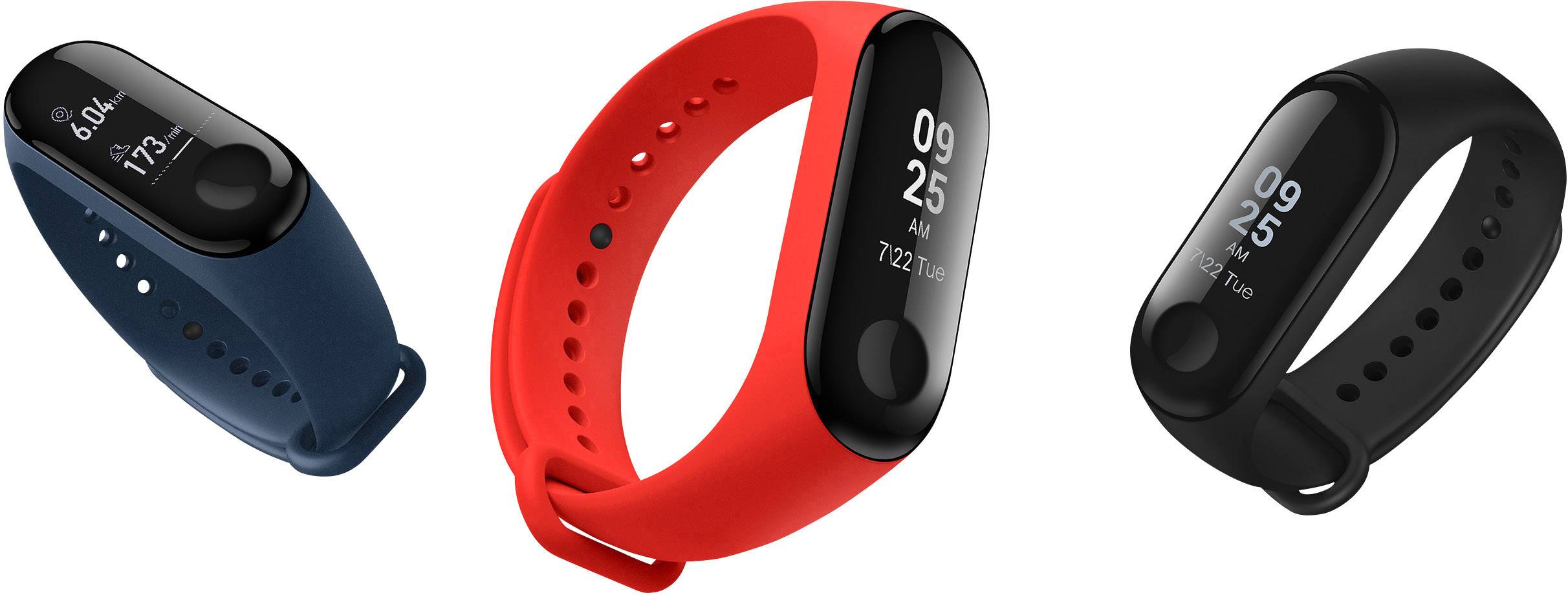 Xiaomi für Mi Band 3/4 Ersatzarmband Schwarz