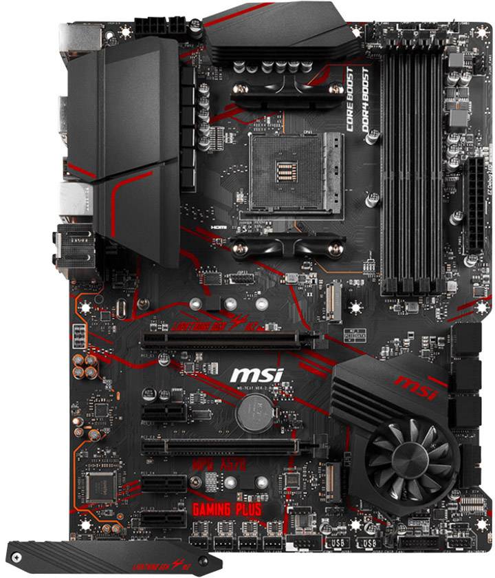 MSI Gaming MPG X570 Gaming Plus Mainboard Sockel (PC) AMD AM4 Formfaktor (Details) ATX Mainboard-Chipsatz AMD® X570
