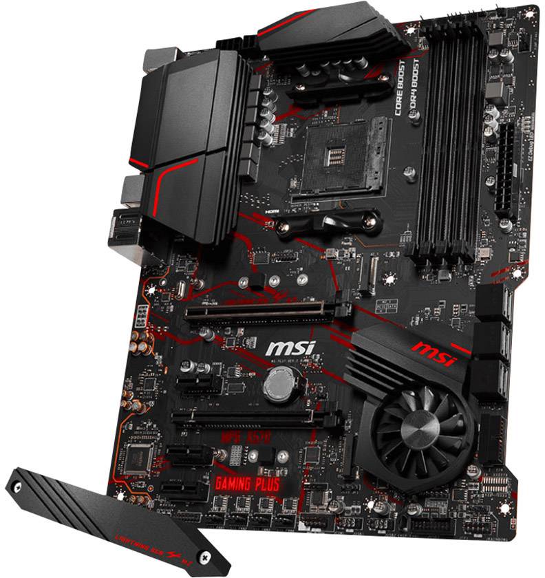 MSI Gaming MPG X570 Gaming Plus Mainboard Sockel (PC) AMD AM4 Formfaktor (Details) ATX Mainboard-Chipsatz AMD® X570