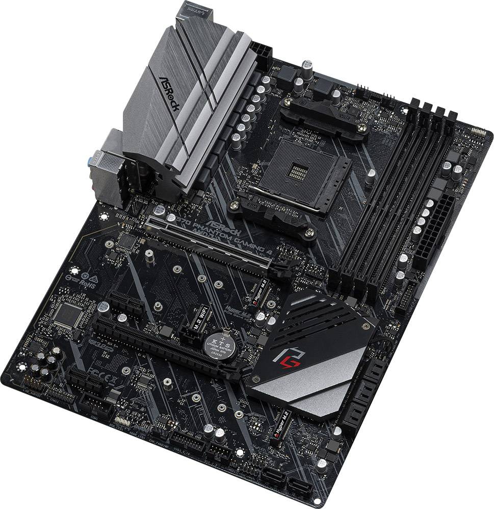 ASRock X570 Phantom Gaming 4 Mainboard Sockel (PC) AMD® AM4 Formfaktor (Details) ATX Mainboard-Chipsatz AMD® X570
