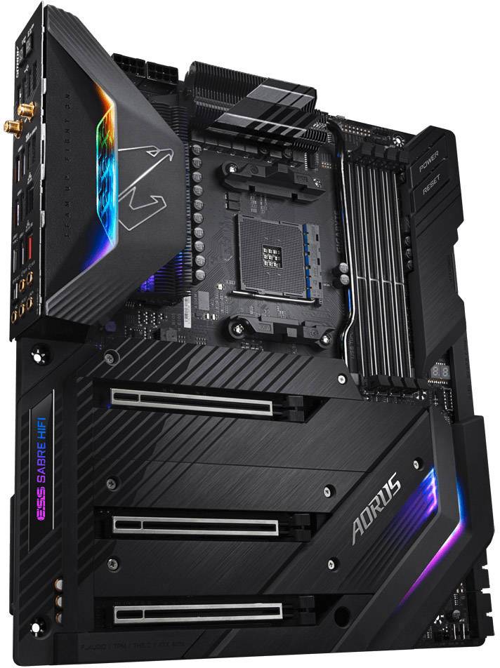 Gigabyte X570 AORUS XTREME Mainboard Sockel (PC) AMD® AM4 Formfaktor (Details) E-ATX Mainboard-Chipsatz AMD® X570