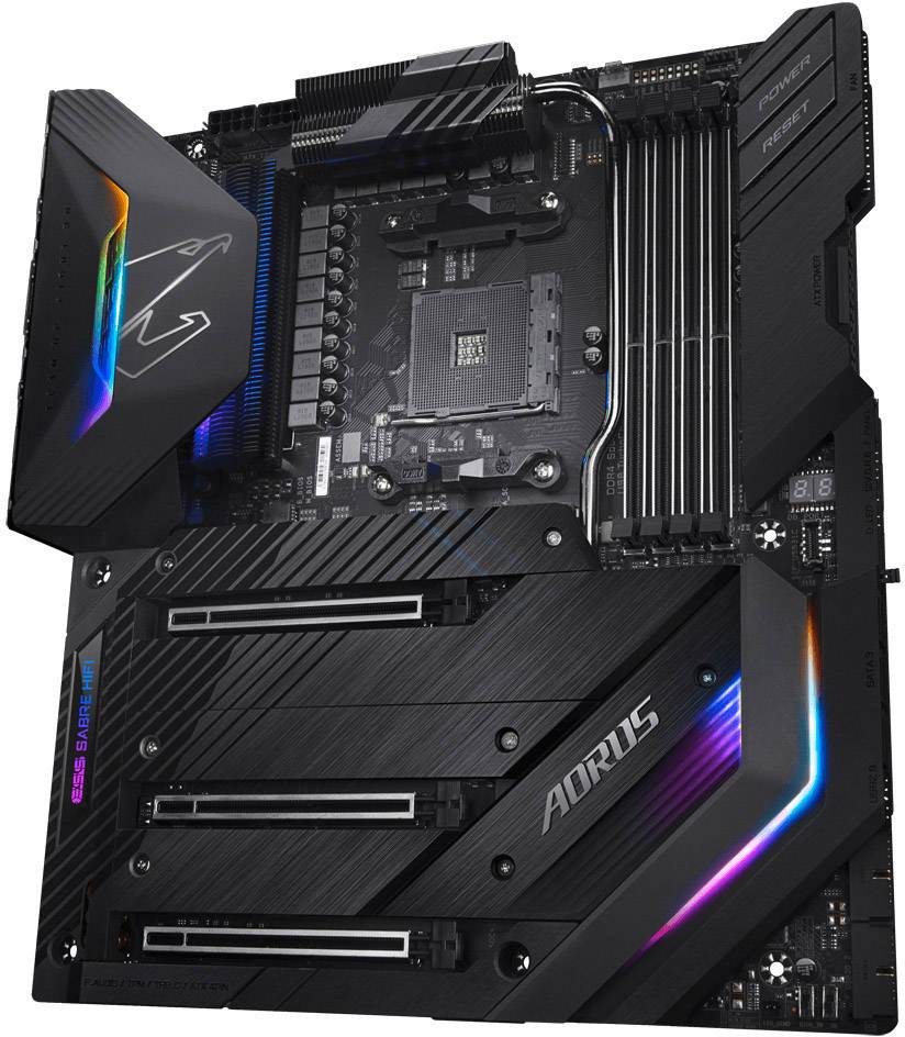 Gigabyte X570 AORUS XTREME Mainboard Sockel (PC) AMD® AM4 Formfaktor (Details) E-ATX Mainboard-Chipsatz AMD® X570
