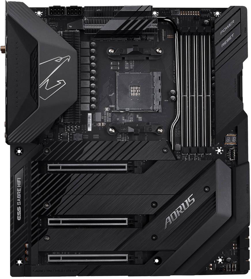 Gigabyte X570 AORUS XTREME Mainboard Sockel (PC) AMD® AM4 Formfaktor (Details) E-ATX Mainboard-Chipsatz AMD® X570