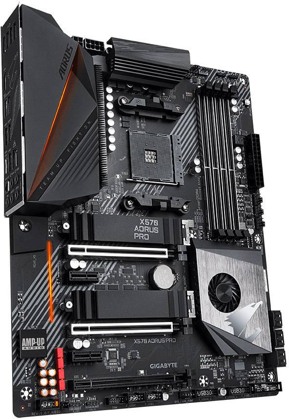 Gigabyte X570 AORUS PRO Mainboard Sockel (PC) AMD AM4 Formfaktor (Details) ATX Mainboard-Chipsatz A