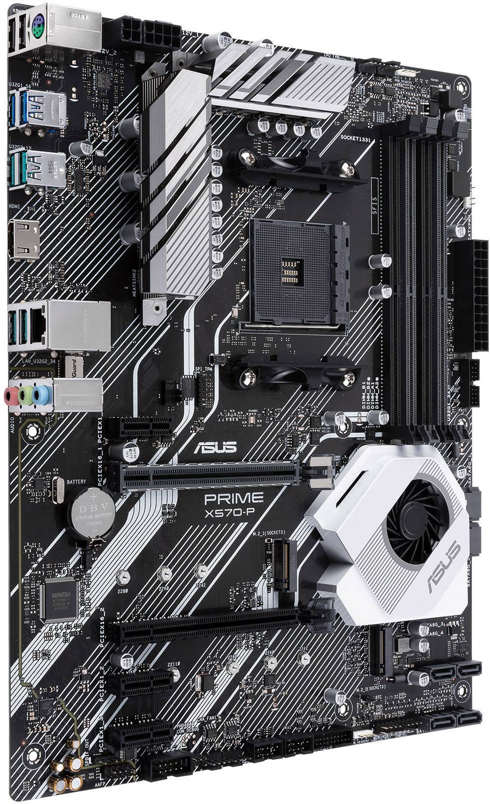 Asus Prime X570-P Mainboard Sockel (PC) AMD® AM4 Formfaktor (Details) ATX Mainboard-Chipsatz AMD® X570