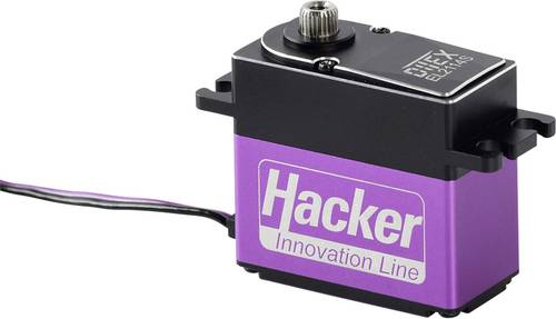 Hacker Standard-Servo DITEX EL2114S Getriebe-Material: Stahl