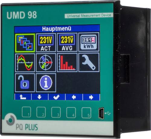 PQ Plus UMD 98RCM Digitales Einbaumessgerät