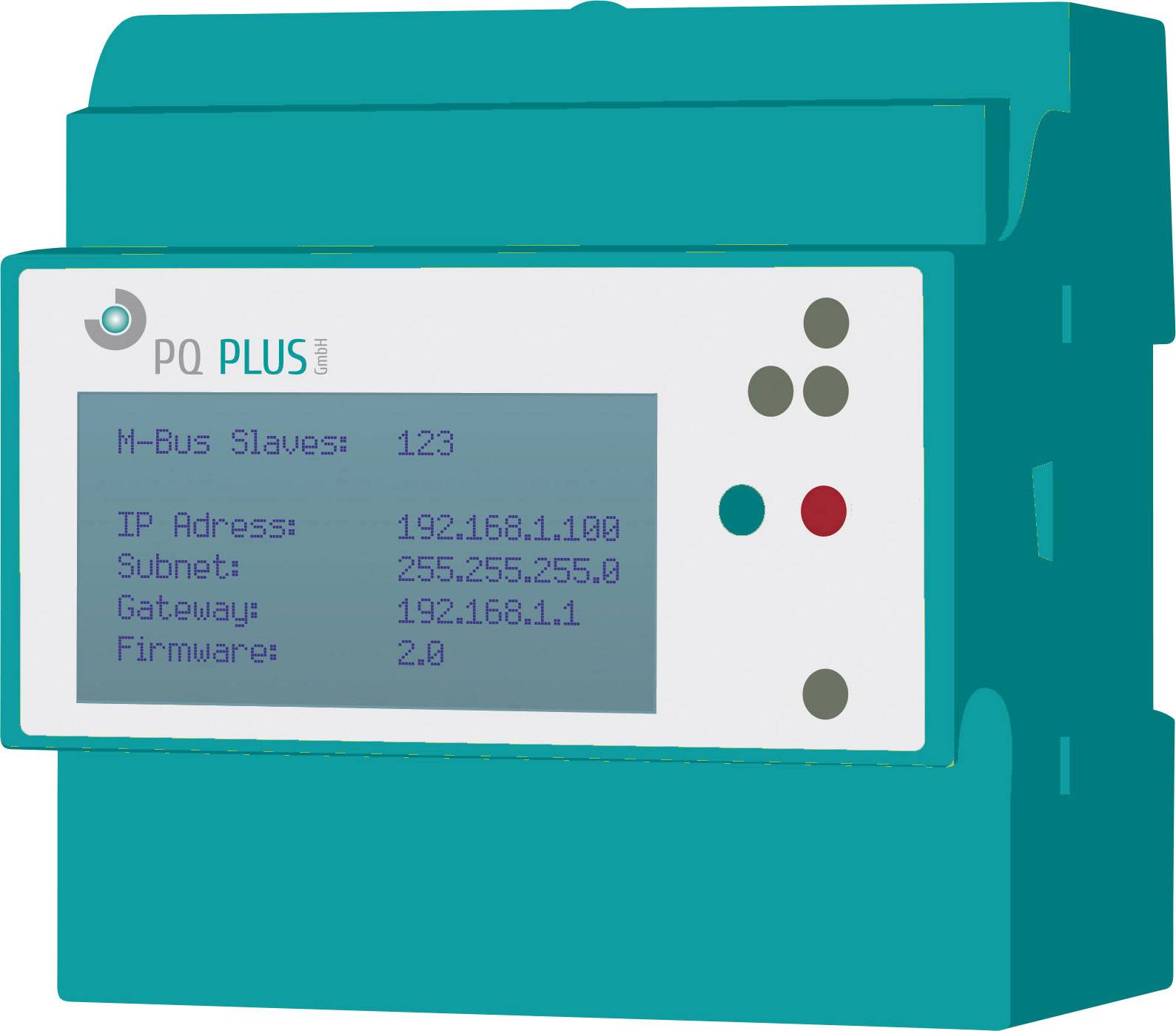 PQ Plus PQ M-Zentrale 20 Digitales Hutschienenmessgerät
