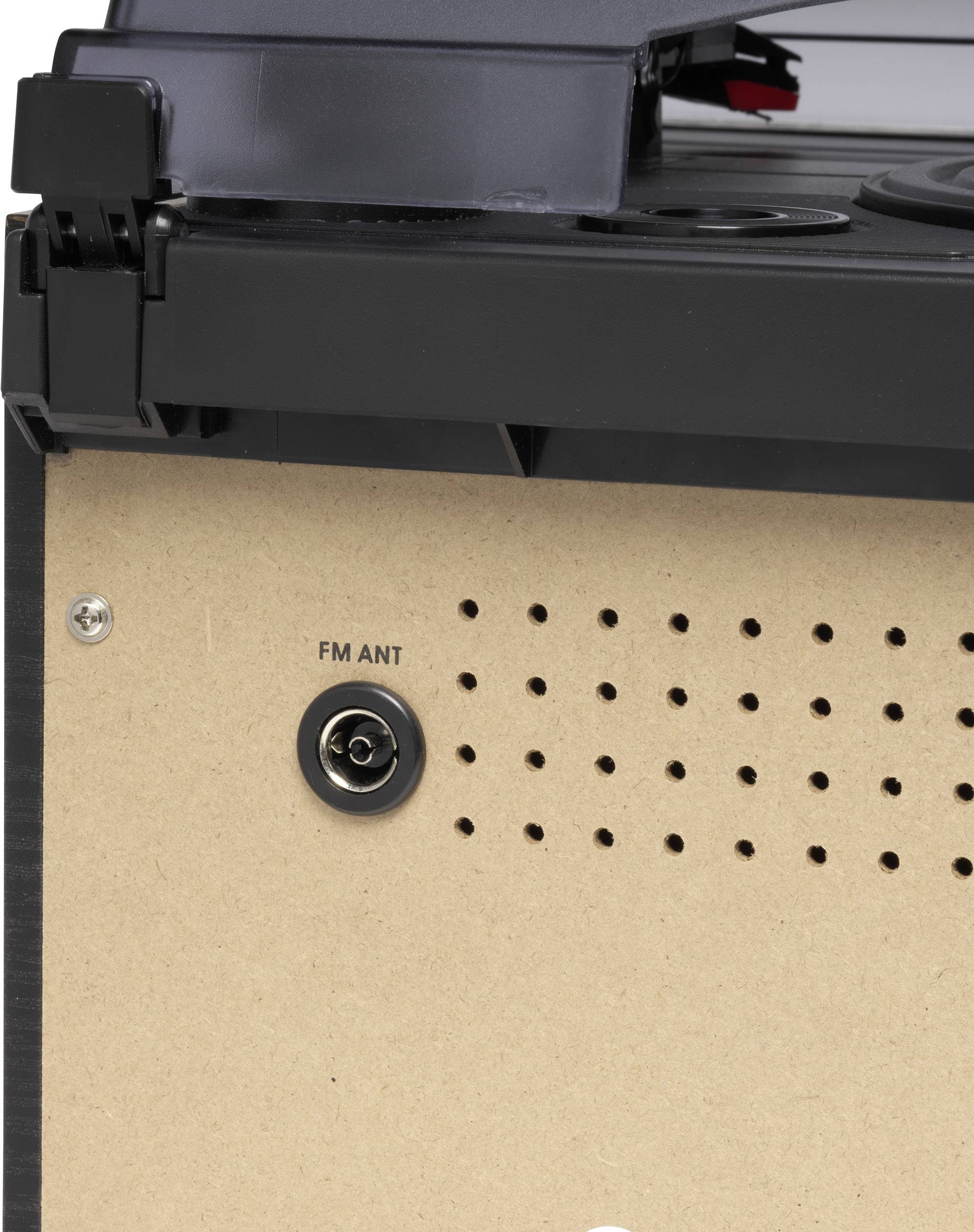 Denver MRD-165 Stereoanlage AUX, CD, DAB+, Kassette, Plattenspieler, UKW, SD, USB, Aufnahmefunktion 2 x 2 W Silber