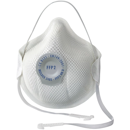 Moldex Smart 248501 Feinstaubmaske mit Ventil FFP2 D 20 St. EN 149:2001, EN 149:2009 DIN 149:2001, DIN 149:2009 Moldex Smart 248501 Feinstaubmaske mit Ventil FFP2 D 20 St. EN 149:2001, EN 149:2009 DIN 149:2001, DIN 149:2009