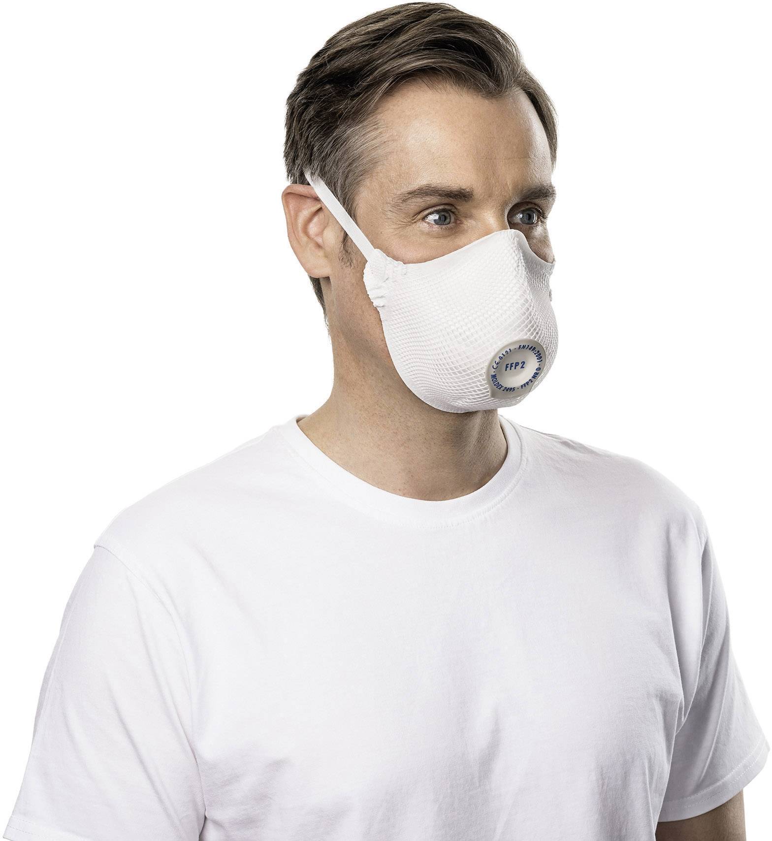 Moldex Smart Solo 249501 Feinstaubmaske mit Ventil FFP2 D 20 St. EN 149:2001, EN 149:2009 DIN 149:2001, DIN 149:2009