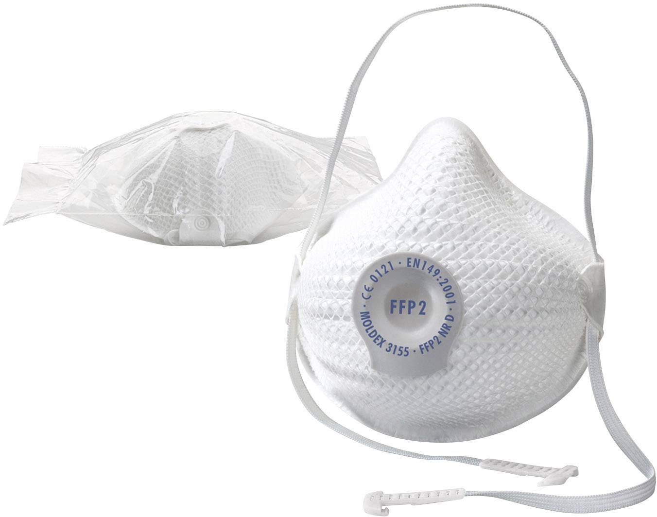 Moldex 315501 Feinstaubmaske mit Ventil FFP2 D 10St.