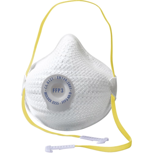Moldex Air 325501 Feinstaubmaske mit Ventil FFP3 D 10 St. EN 149:2001, EN 149:2009 DIN 149:2001, DIN 149:2009 Moldex Air 325501 Feinstaubmaske mit Ventil FFP3 D 10 St. EN 149:2001, EN 149:2009 DIN 149:2001, DIN 149:2009