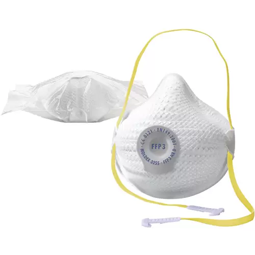 Moldex Air 325501 Feinstaubmaske mit Ventil FFP3 D 10 St. EN 149:2001, EN 149:2009 DIN 149:2001, DIN 149:2009 Moldex Air 325501 Feinstaubmaske mit Ventil FFP3 D 10 St. EN 149:2001, EN 149:2009 DIN 149:2001, DIN 149:2009