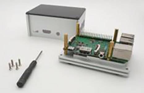 Radxa RockPi_GH_PROHP_SW SBC-Gehäuse Passend für (Entwicklungskits): Rock Pi Schwarz