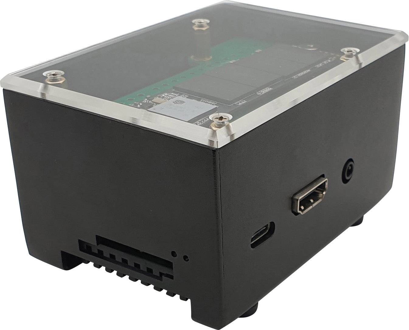 Radxa RockPi_GH_ecoPI_SW SBC-Gehäuse Passend für (Entwicklungskits): Rock Pi Schwarz