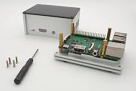 Radxa RockPi_GH_PROHP_R SBC-Gehäuse Passend für (Entwicklungskits): Rock Pi Rot