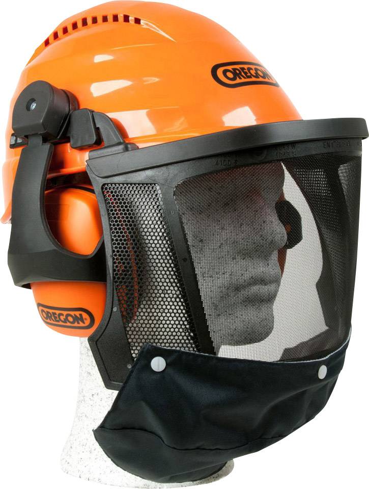 OREGON Waipoua 562413 Forstschutzhelm EN 455 Orange, Schwarz