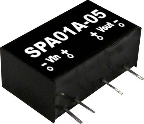 MEAN WELL SPA01B-05 DC/DC-Wandlermodul 200 mA 1 W Anzahl Ausgänge: 1 x Inhalt 1 St.