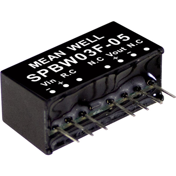 Mean Well SPBW03G-15 DC/DC-Wandlermodul 200 mA 3 W Anzahl Ausgänge: 1 x Inhalt 1 St.