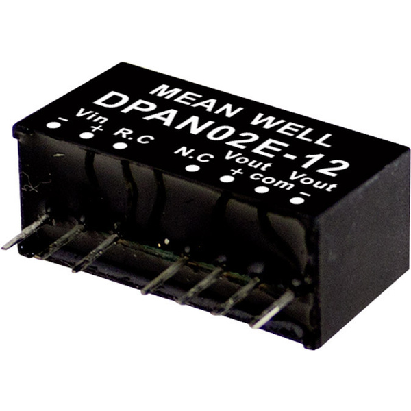 Mean Well DPAN02A-15 DC/DC-Wandlermodul 67mA 2W Anzahl Ausgänge: 2 x Inhalt 1St.