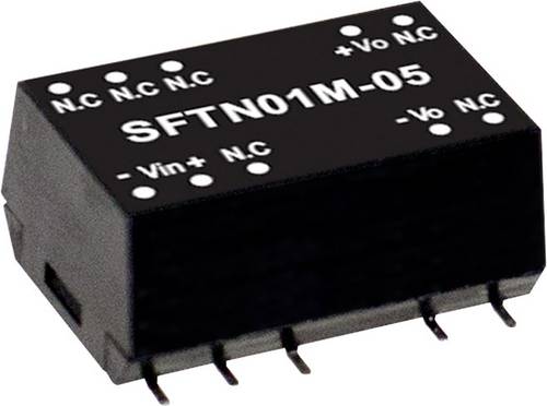 MEAN WELL SFTN01L-15 DC/DC-Wandlermodul 67 mA 1 W Anzahl Ausgänge: 1 x Inhalt