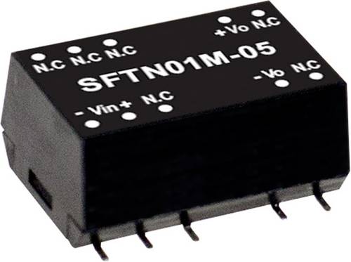 MEAN WELL SFTN01N-15 DC/DC-Wandlermodul 67 mA 1 W Anzahl Ausgänge: 1 x Inhalt