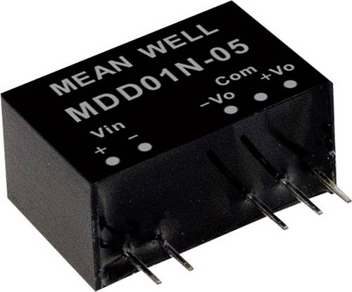 MEAN WELL MDD01L-15 DC/DC-Wandlermodul 34 mA 1 W Anzahl Ausgänge: 2 x Inhalt 1 St.