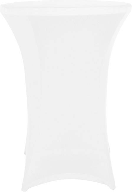 Perel Standing table cover Stehtischüberzug Weiß FP200
