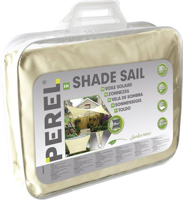 Perel GSS4500 Sonnensegel sun sails 5000mm x 5000mm 1St.