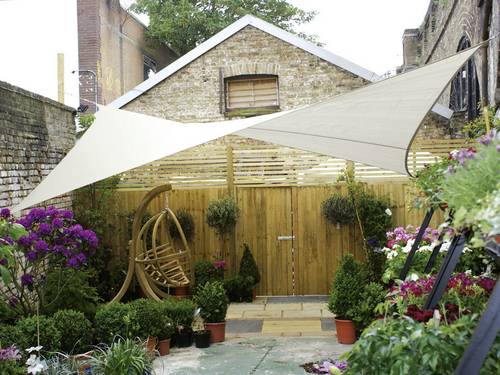 Perel GSS4360 Sonnensegel sun sails 3600 mm x 3600 mm 1 St.